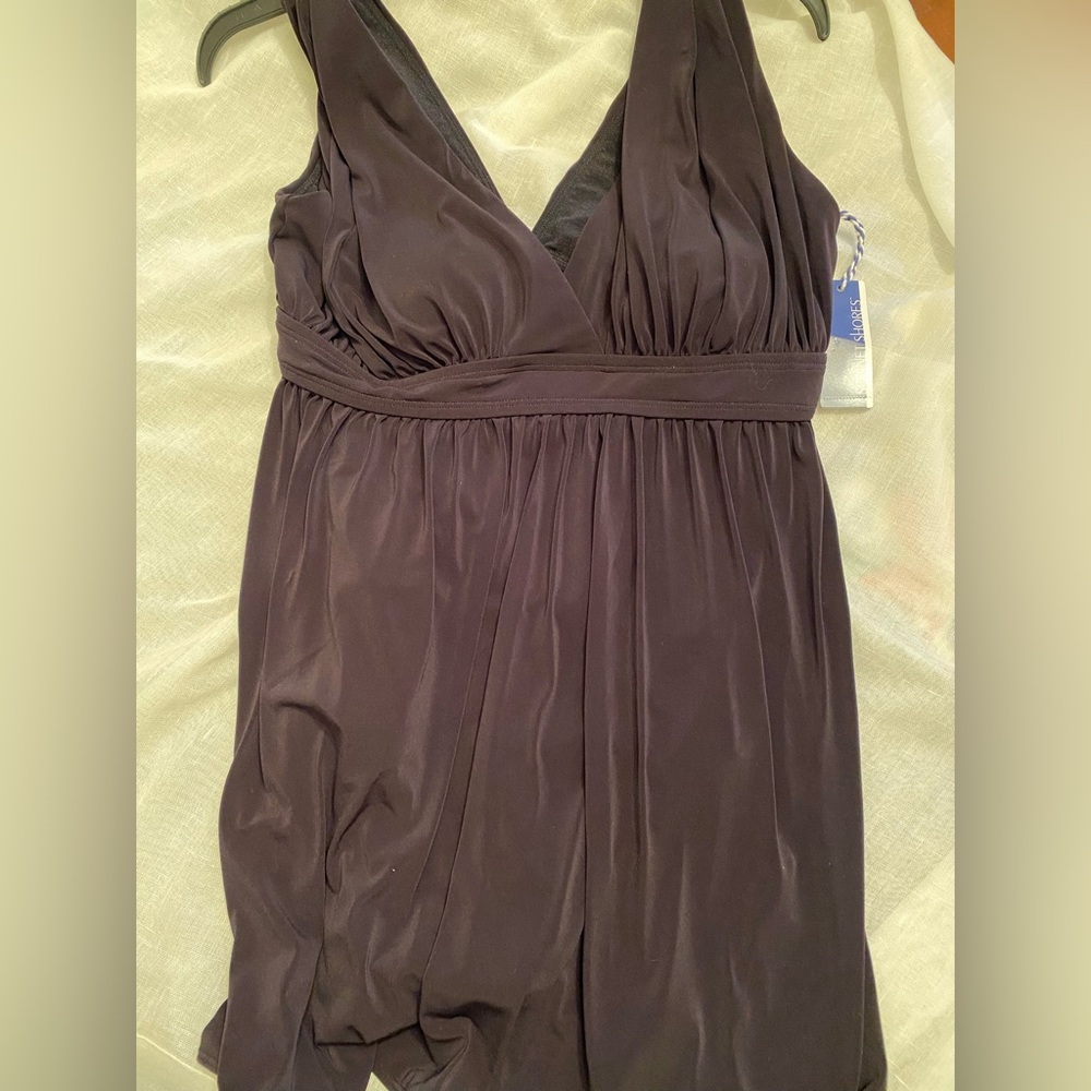 Women’s Sonnet Shores Black Swim Dress Size 6